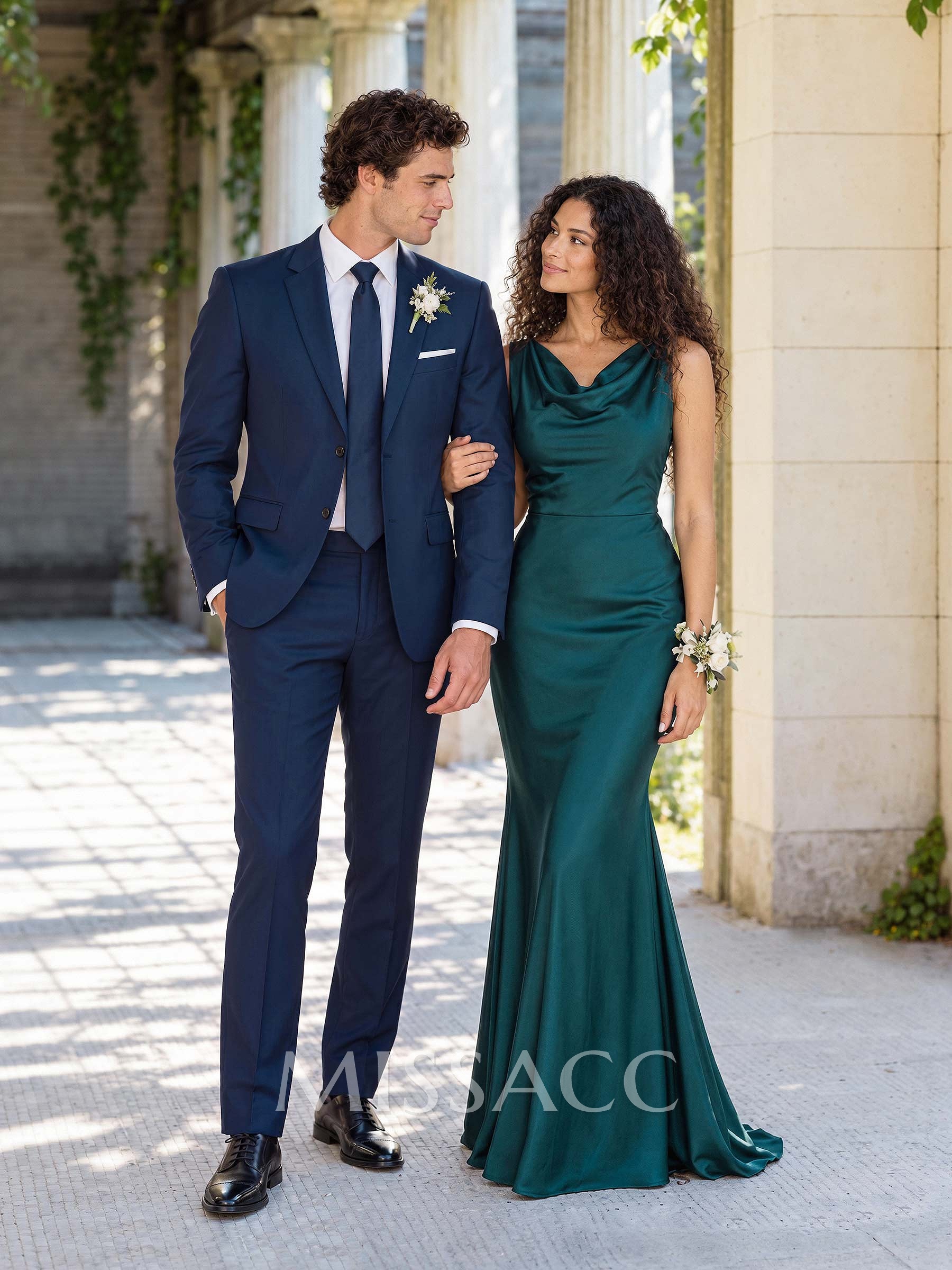 Classic Notch Lapel Single Breasted 2-Piece Suits