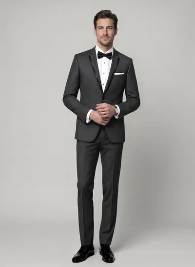 Classic Notch Lapel Single Breasted 2-Piece Suits