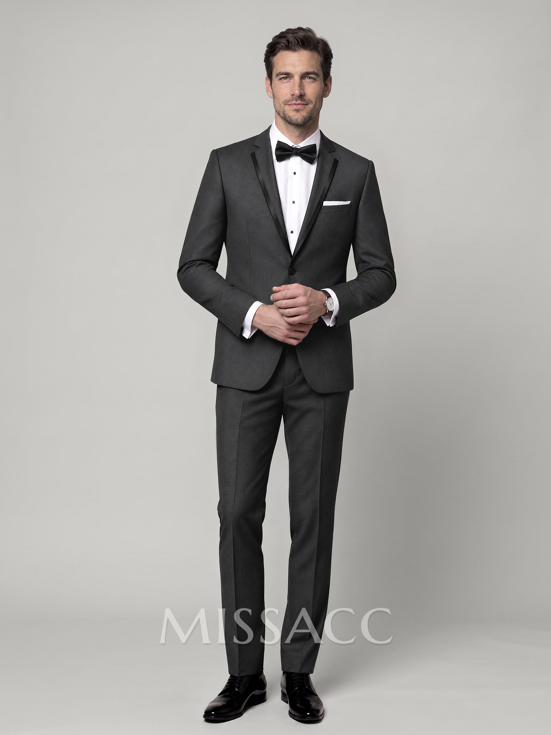 Classic Notch Lapel Single Breasted 2-Piece Suits