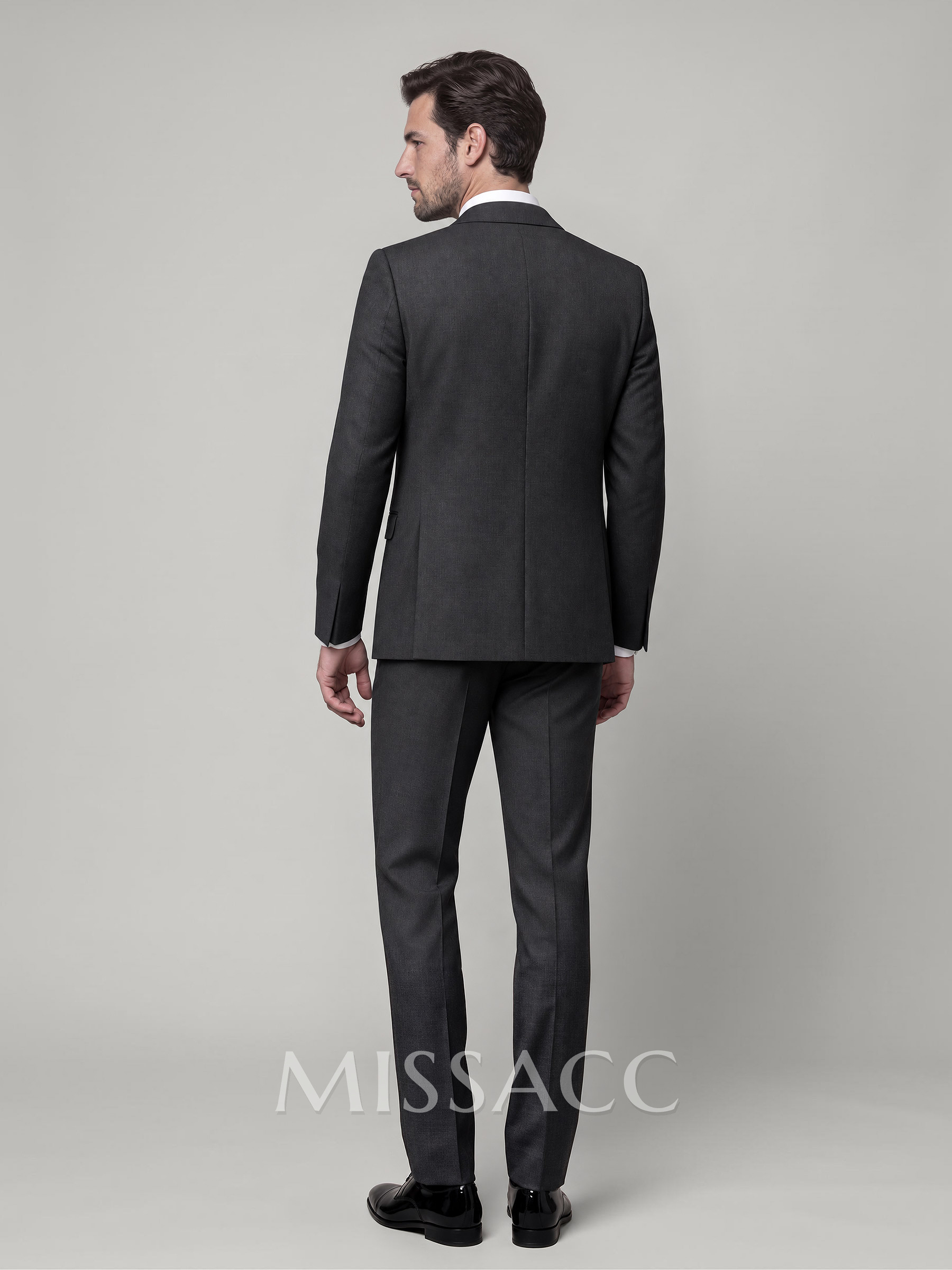 Classic Notch Lapel Single Breasted 2-Piece Suits