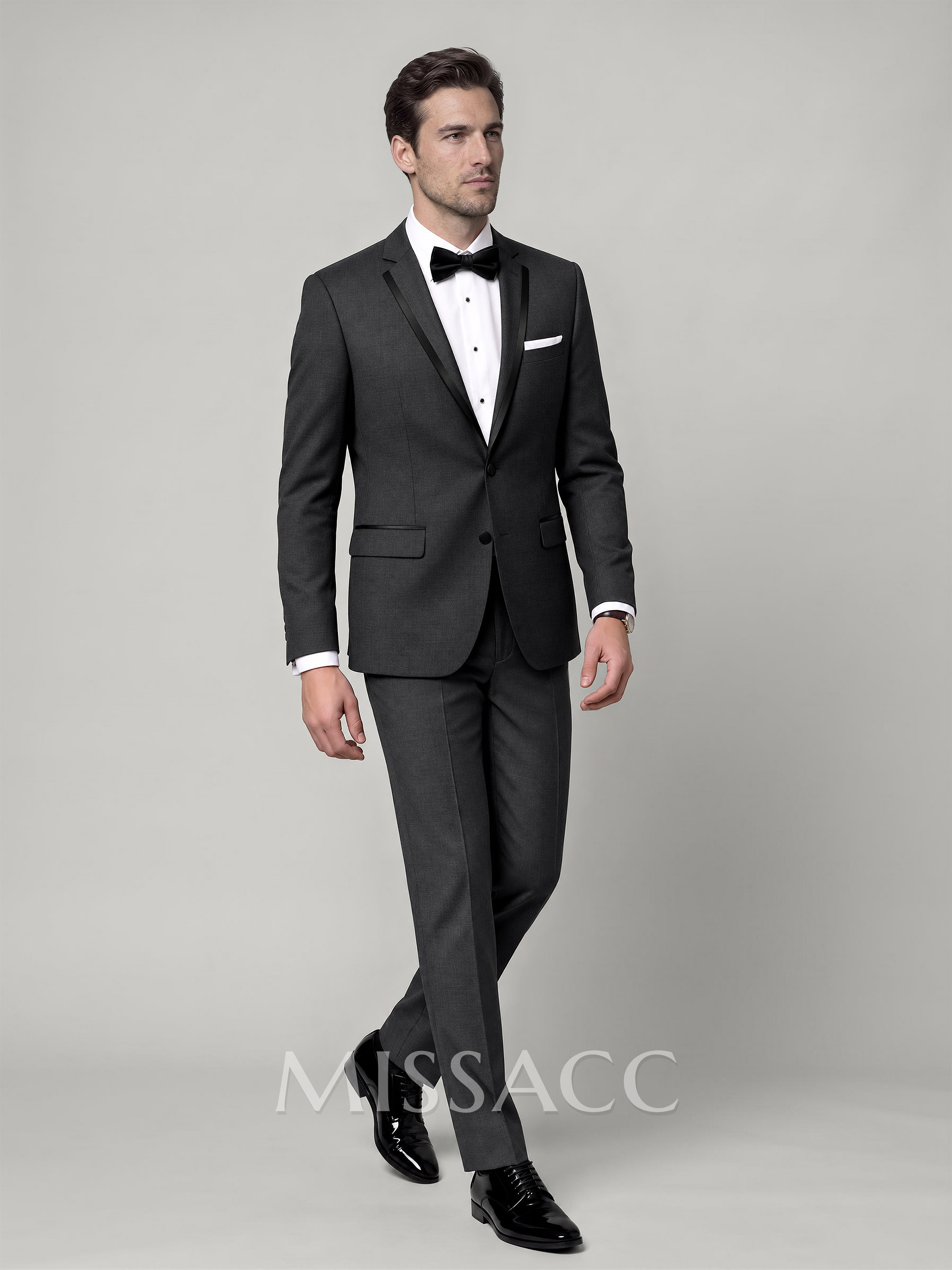 Classic Notch Lapel Single Breasted 2-Piece Suits