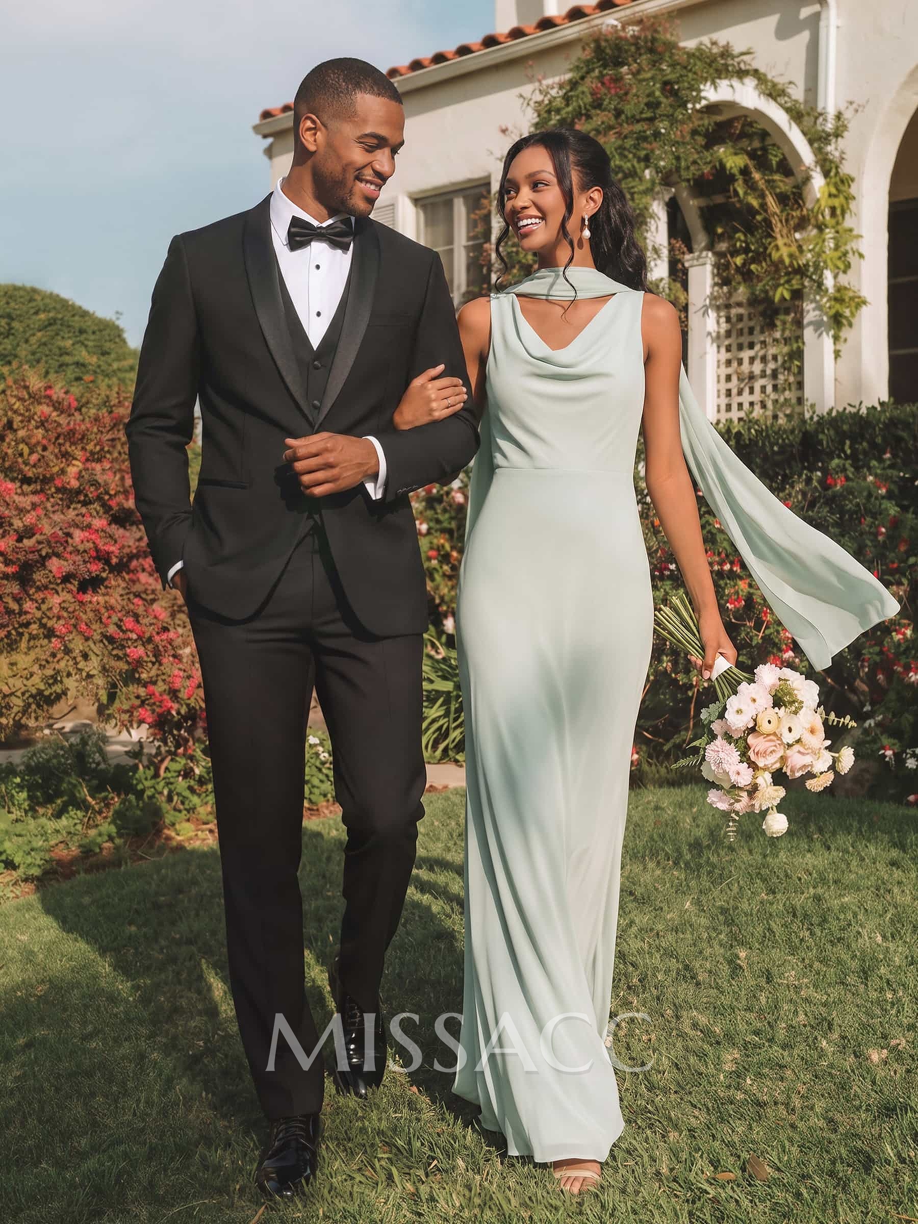 Classic Shawl Collar Single Breasted 3-Piece Suits