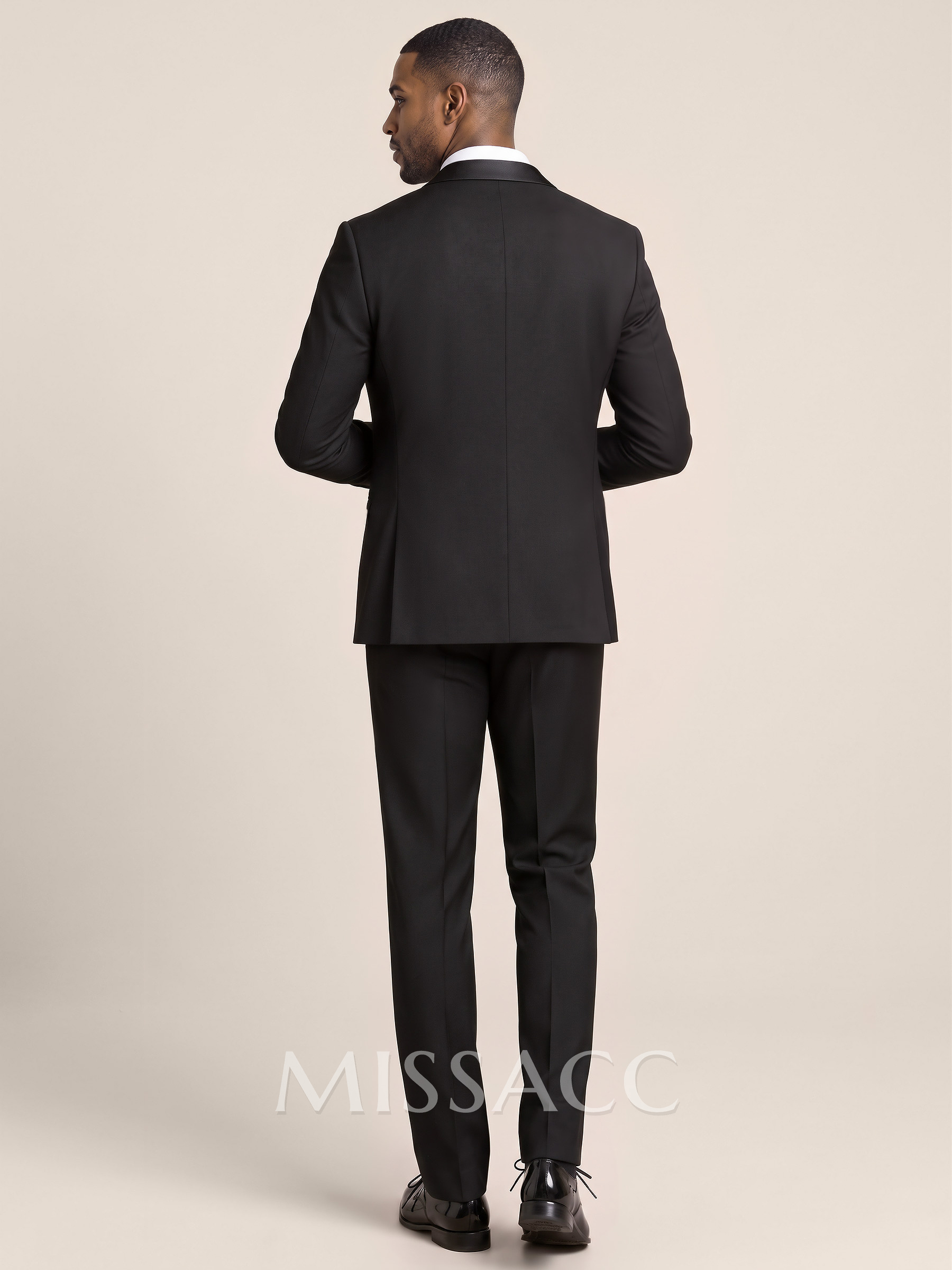 Classic Shawl Collar Single Breasted 2 Piece Tuxedos
