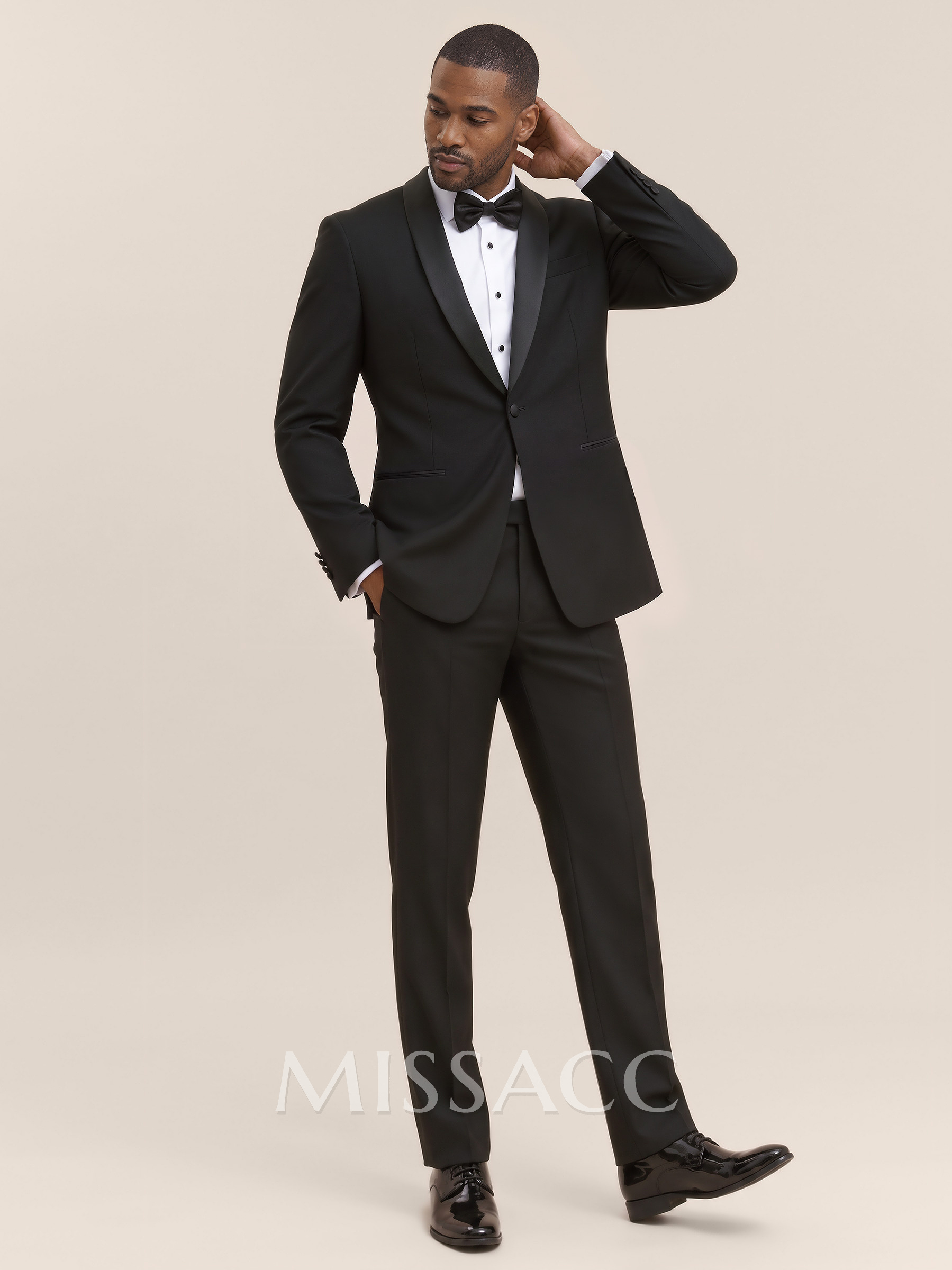 Classic Shawl Collar Single Breasted 2 Piece Tuxedos