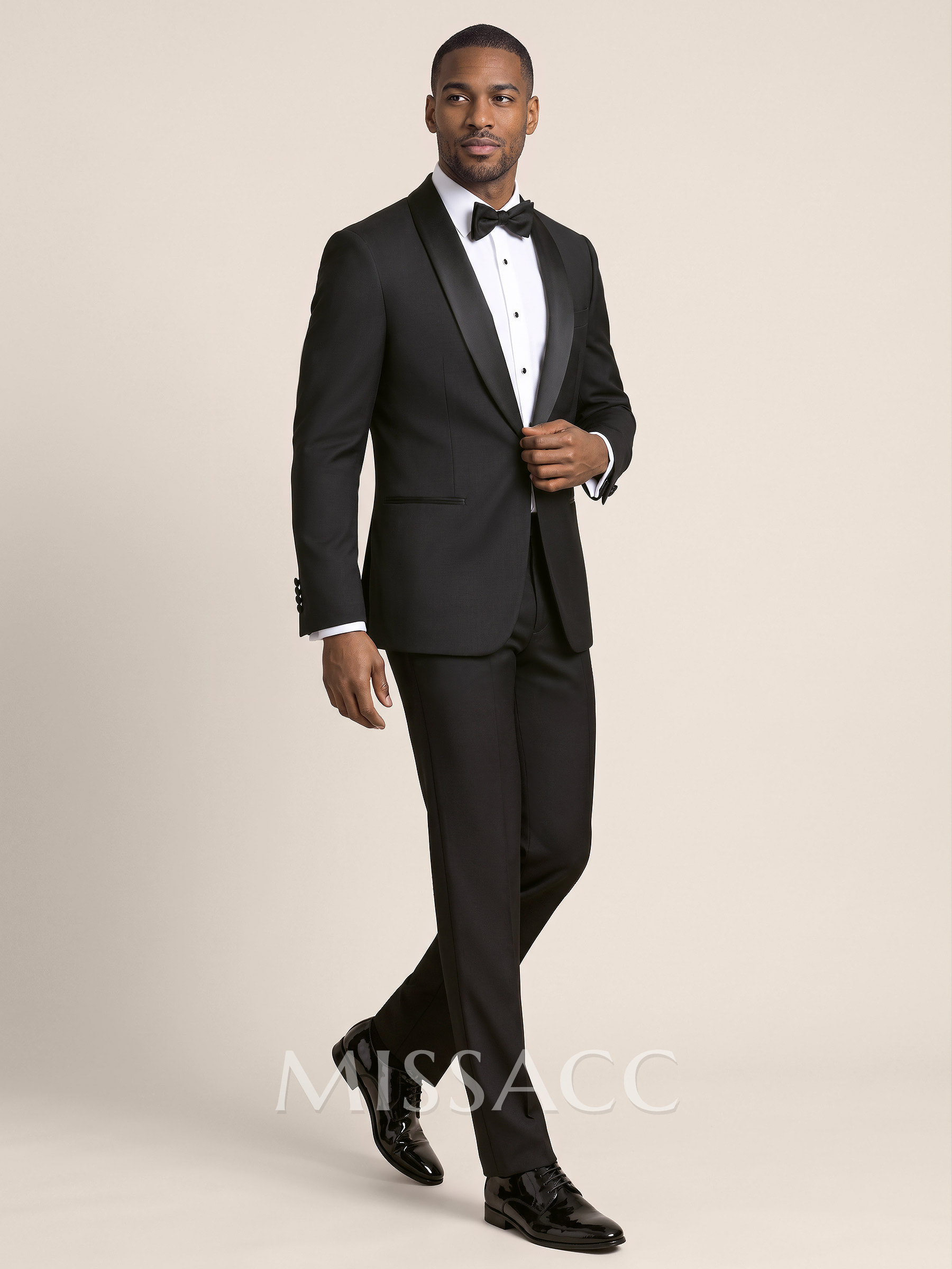 Classic Shawl Collar Single Breasted 2 Piece Tuxedos