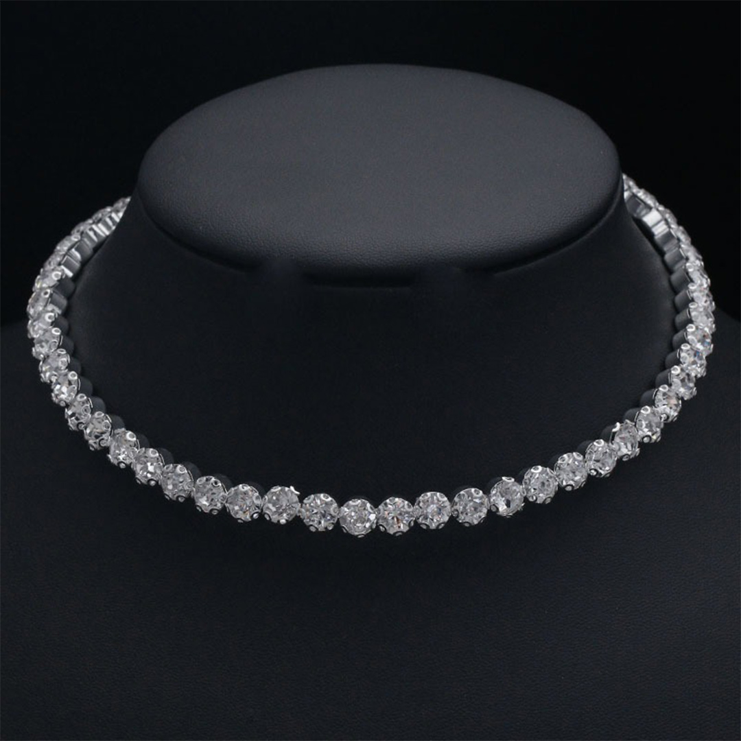 Rhinestone Chain Necklaces