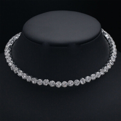 Rhinestone Chain Necklaces