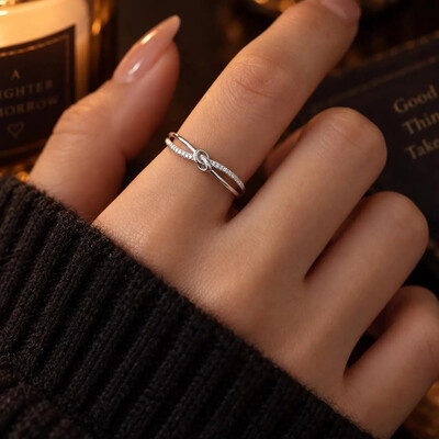 Round Cut Moissanite Wedding Bands In Sterling Silver