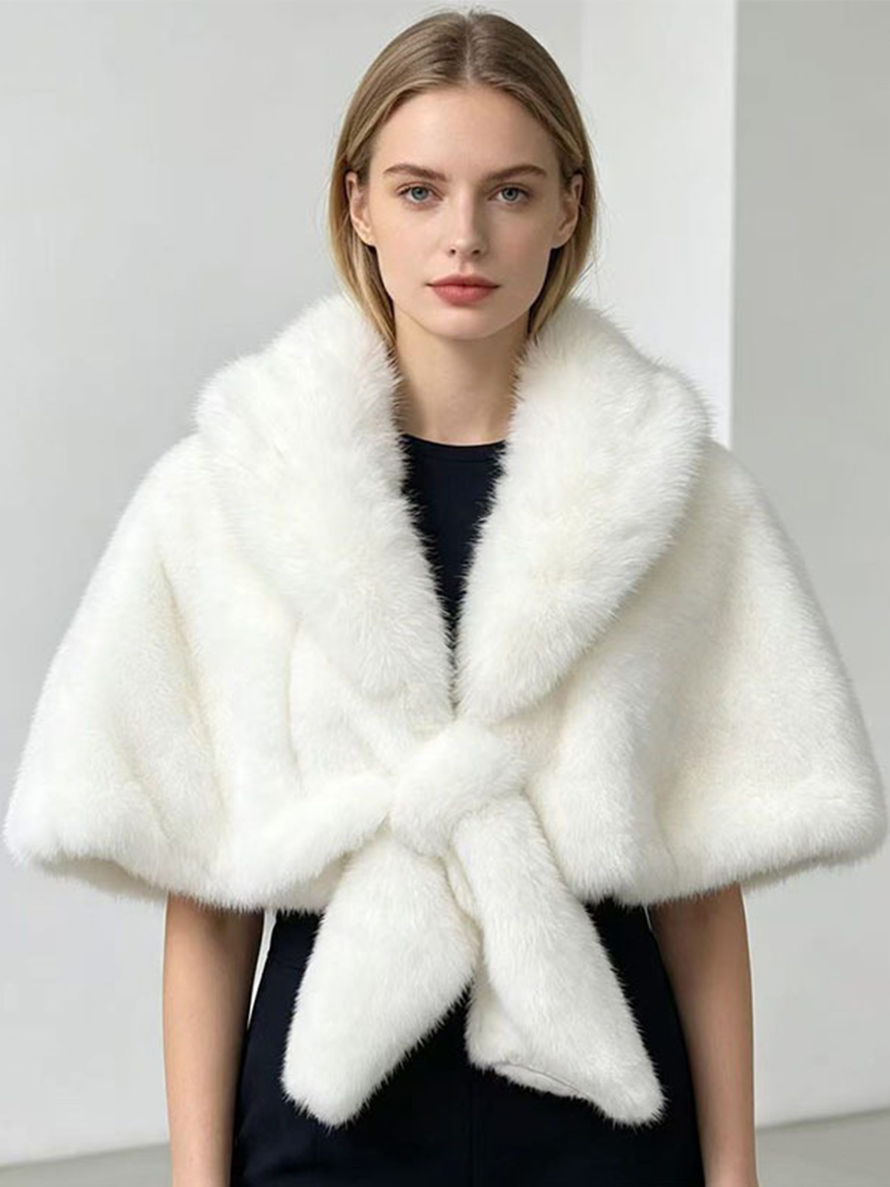 Clasp Faux Fur