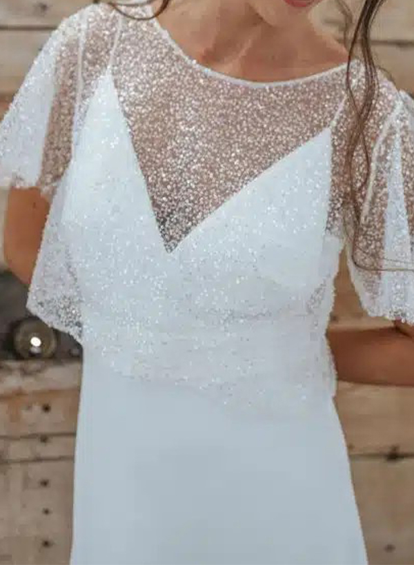 Pullover Shawl With Beading