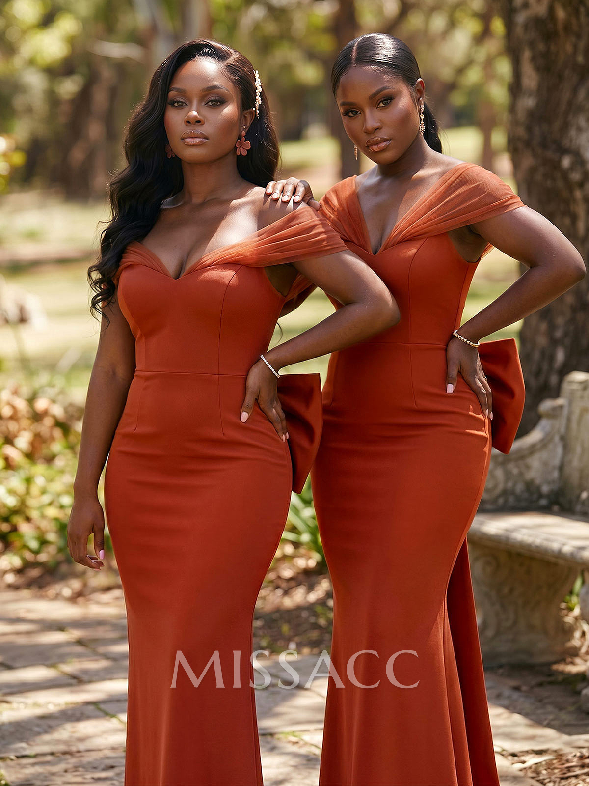 Sheath/Column Off-The-Shoulder Sleeveless Floor-Length Elastic Satin Bridesmaid Dresses Sheath/Column Off-The-Shoulder Sleeveless Floor-Length Elastic Satin Bridesmaid Dresses