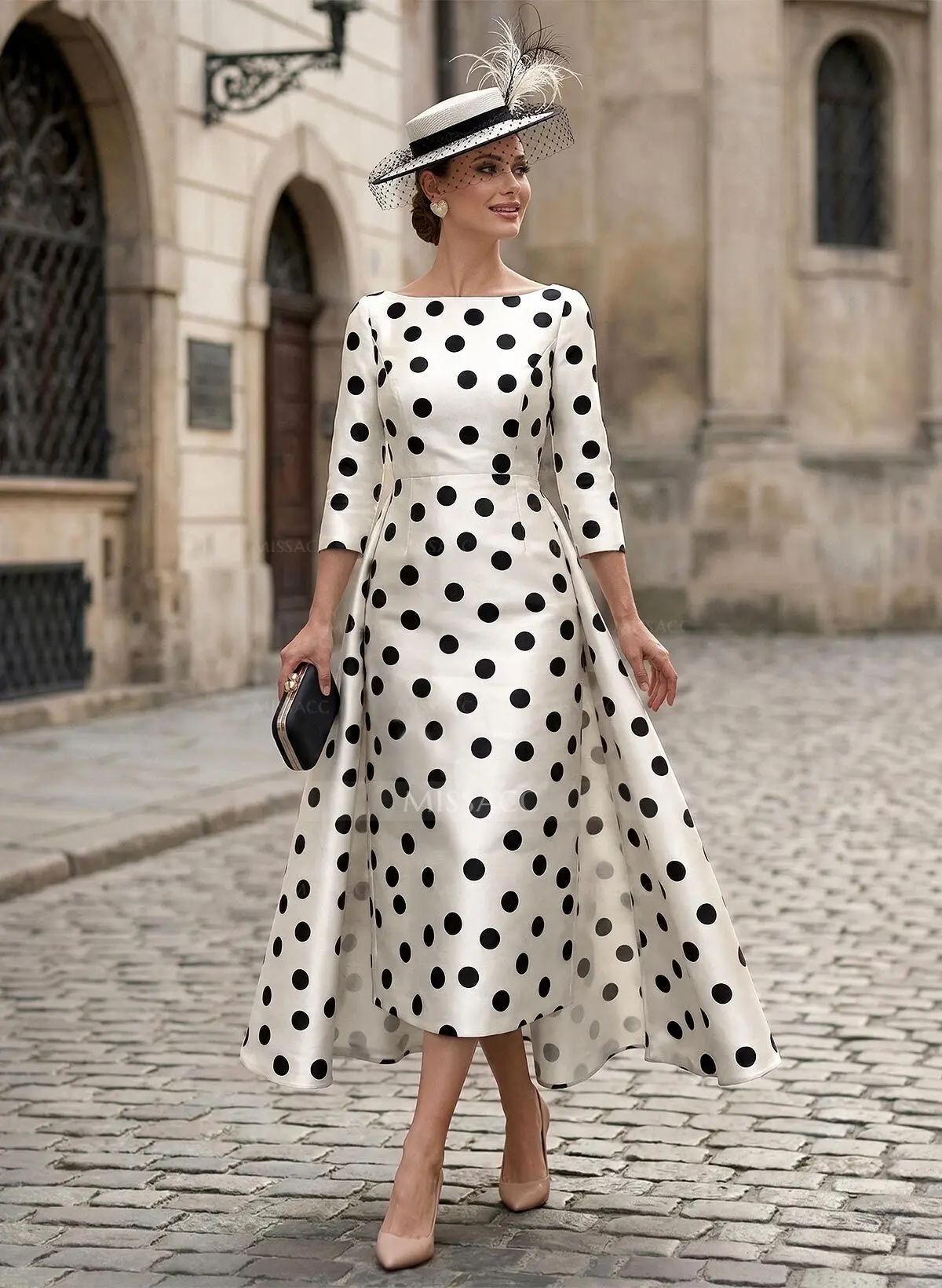 a line scoop neck tea length dresses Sleeveless Scoop Neck A-Line Lace Tea Length Dress With Satin Bow Sash –  DorrisDress