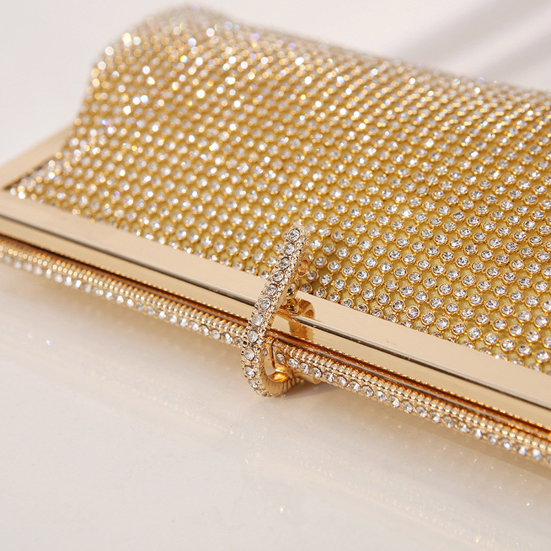 Polyester Wedding/Event/Party/Casual Clutches & Bags With Crystal/ Rhinestone