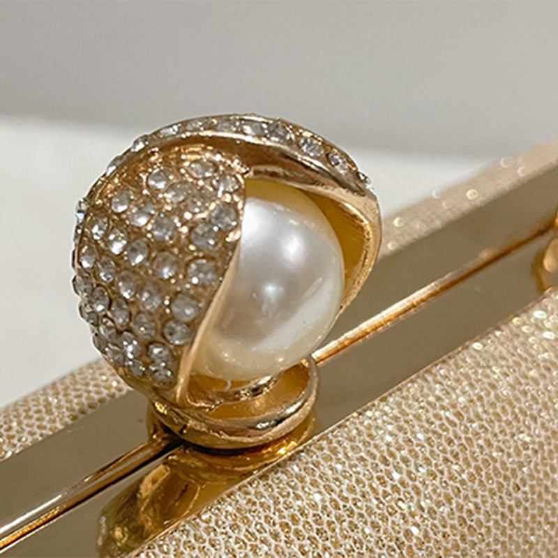 Polyester Wedding/Event/Party/Casual Clutches & Bags With Crystal/ Rhinestone