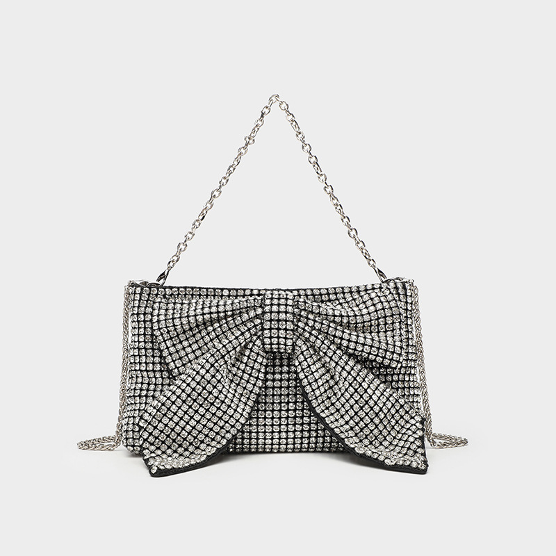 Polyester Wedding/Event/Party/Casual Clutches & Bags With Crystal/ Rhinestone