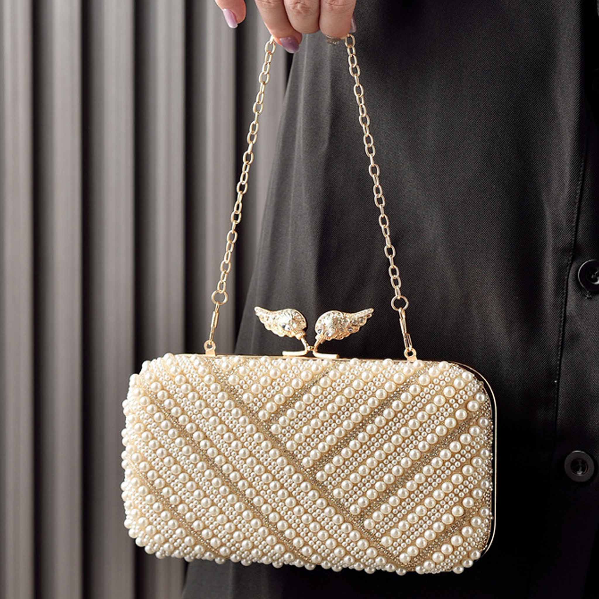 Wedding/Event/Party Clutches & Bags With Lmitation Pearl