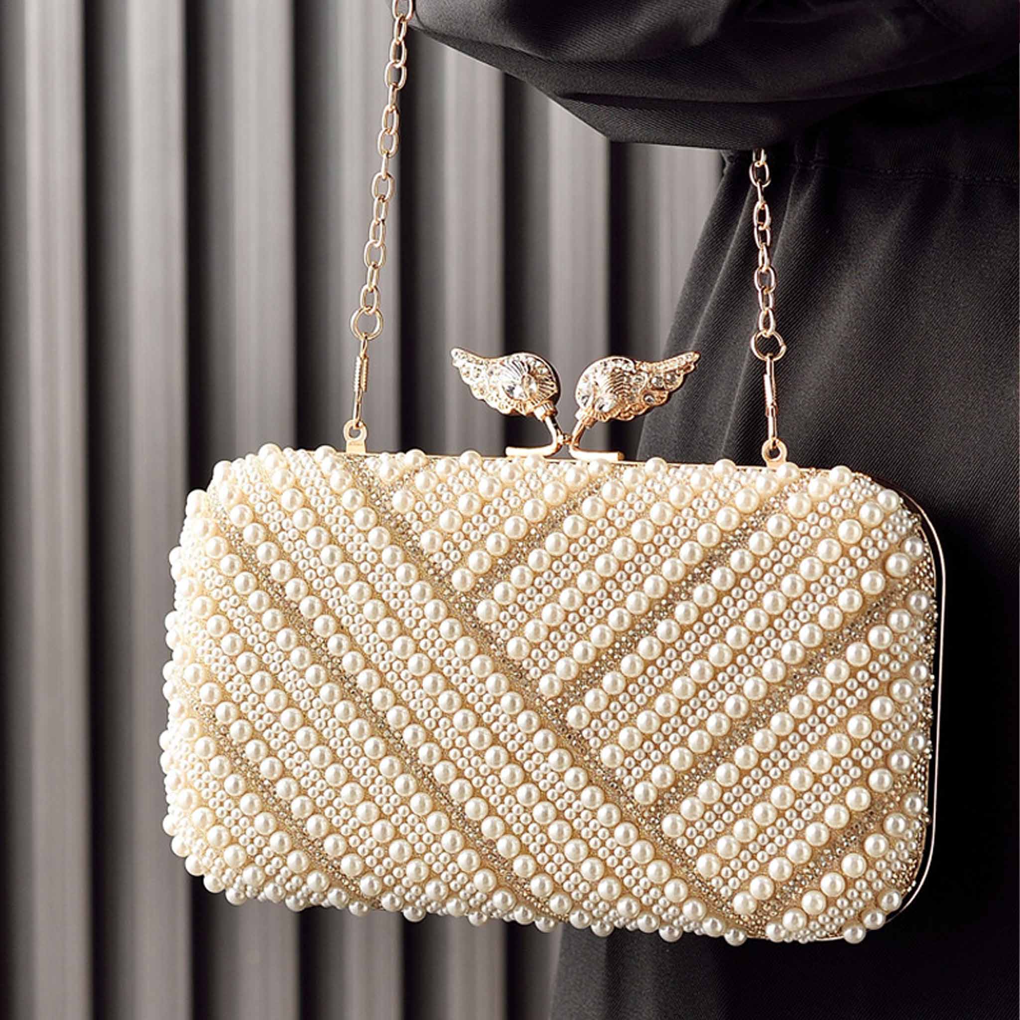 Wedding/Event/Party Clutches & Bags With Lmitation Pearl