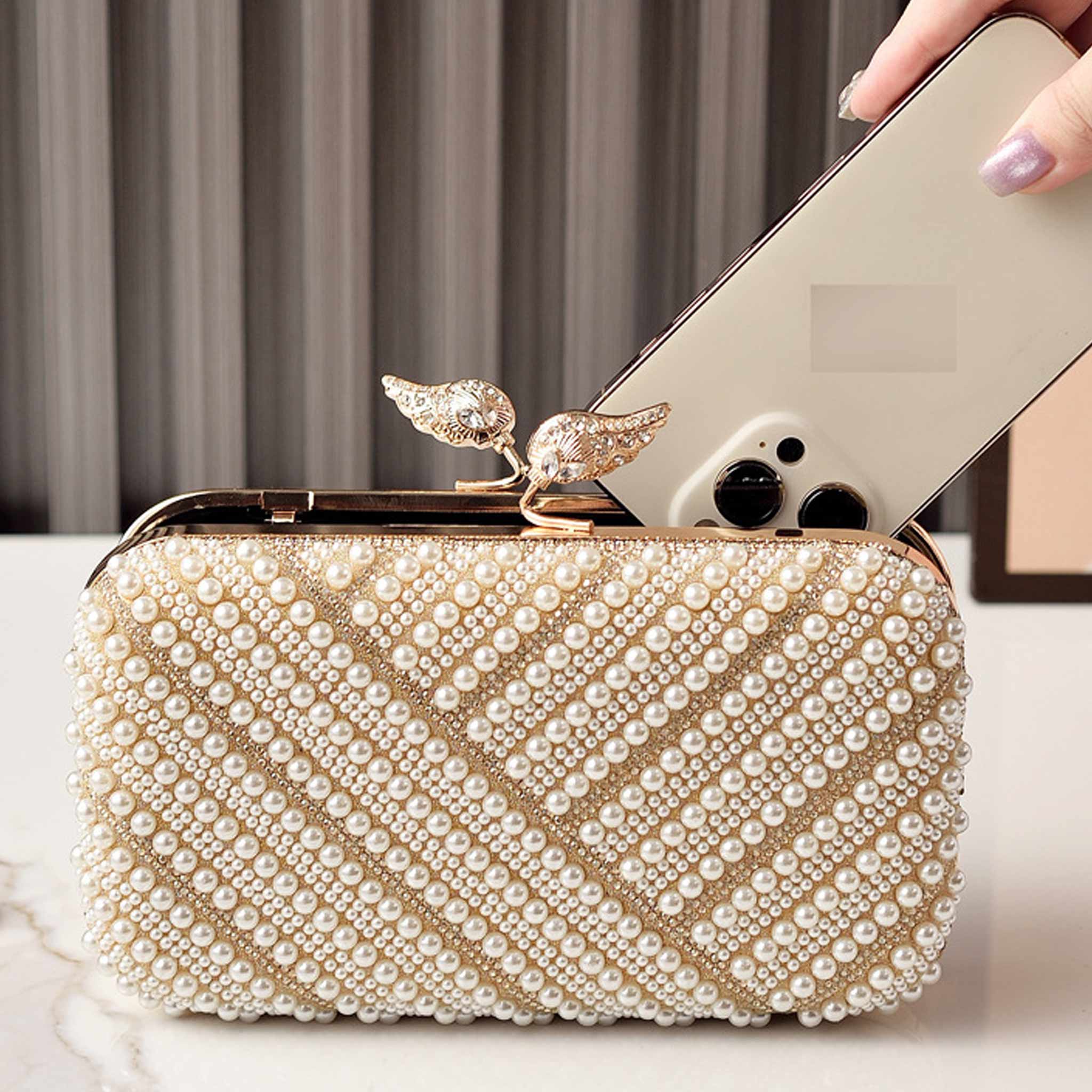 Wedding/Event/Party Clutches & Bags With Lmitation Pearl