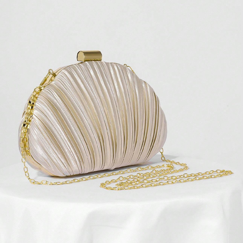 Polyester Wedding/Event/Party/Casual Clutches & Bags With Pleats