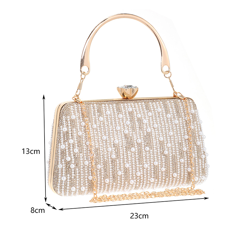 Wedding/Event/Party Clutches & Bags With Crystal/ Rhinestone/Lmitation Pearl