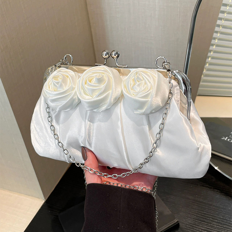 PU/Satin Event/Party/Casual Clutches & Bags With Flower