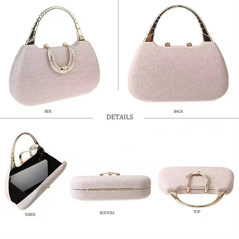 Polyester Outdoor/Wedding/Event/Party/Casual Clutches & Bags With Crystal/ Rhinestone