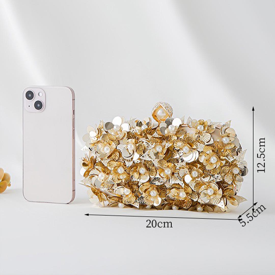 Sequin Wedding/Event/Party Clutches & Bags With Sparkling Glitter/Flower