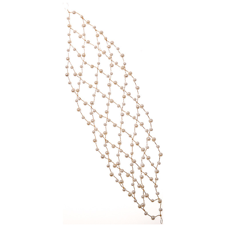 Retro Elegant Wedding Headbands With Pearl