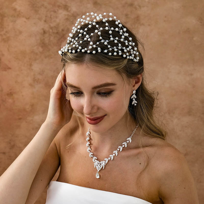 Retro Wedding/Party Crowns & Tiaras With Faux Pearl/Beading