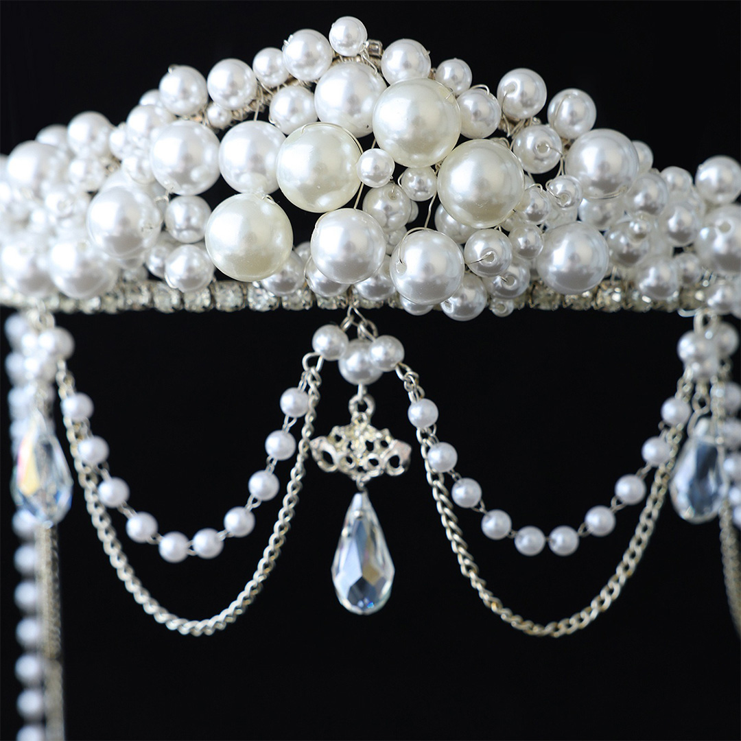 Wedding/Party Crowns & Tiaras With Pearl/Crystal