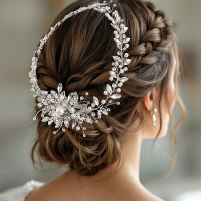 Wedding/Party Combs With Rhinestones/Pearl