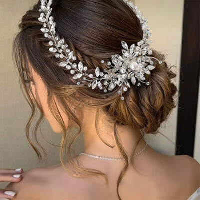 Wedding/Party Combs With Rhinestones/Pearl