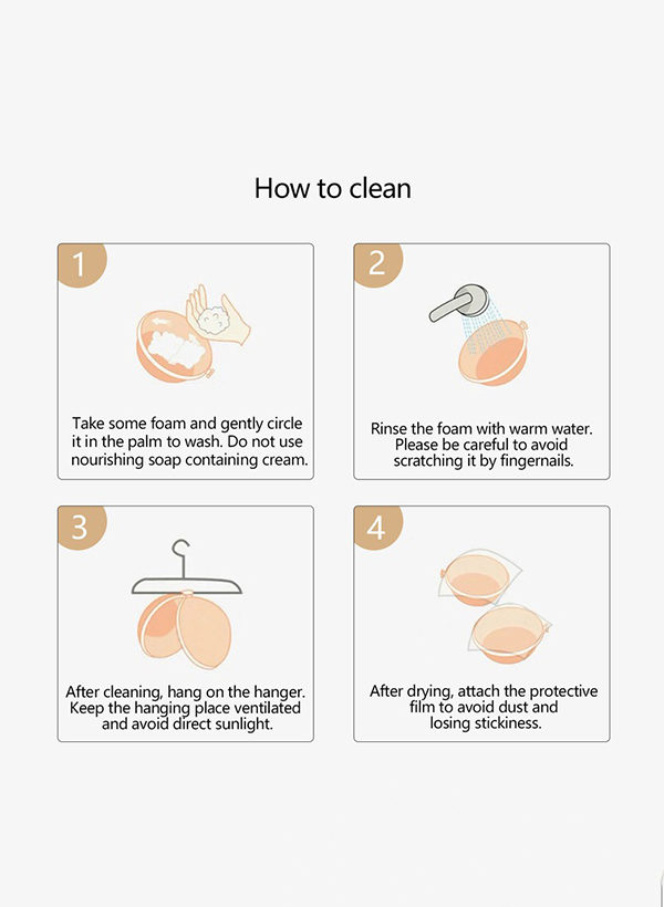 Silicone Push Up Front Closure Backless Nipple Covers