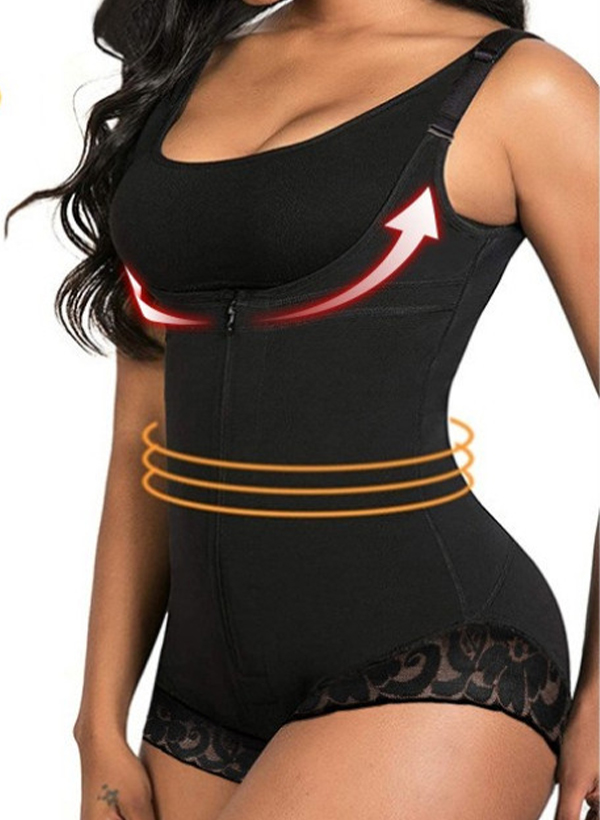 One-Piece Waist-Cinching Chinlon Shapewear