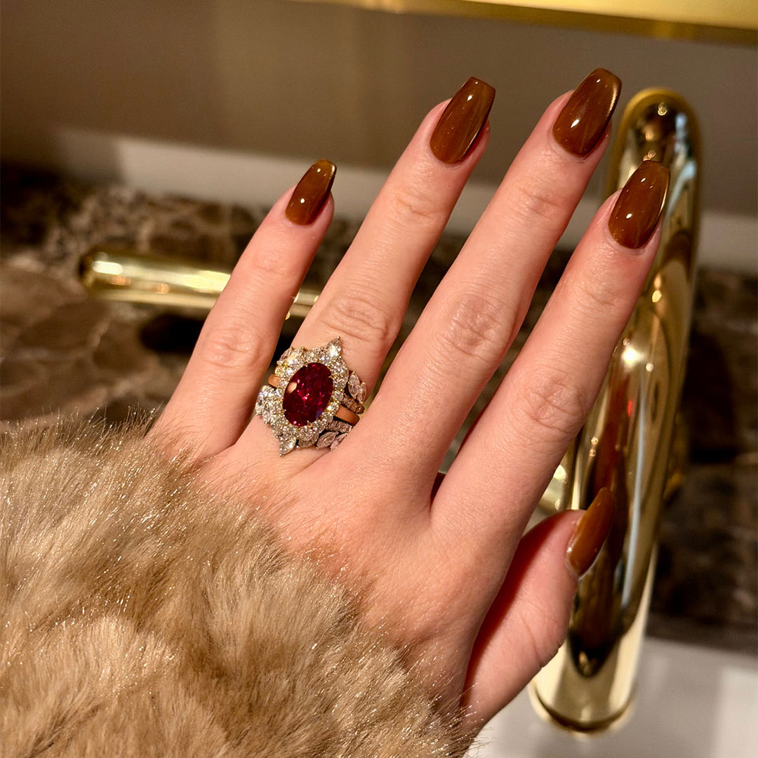 9*12mm Oval Cut Sona Simulated Diamonds Engagement Rings Sets In Sterling Silver