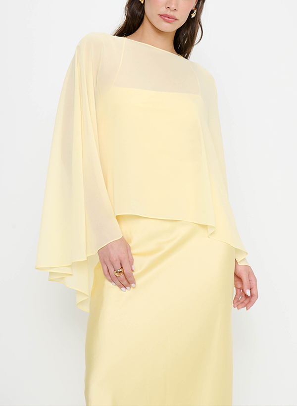 Pullover Chiffon Shawl