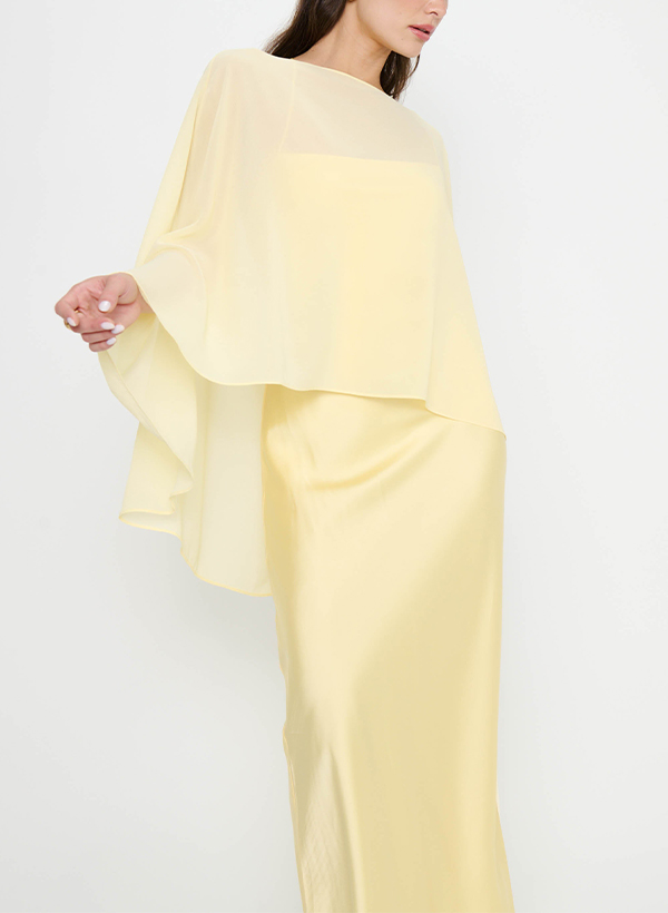 Pullover Chiffon Shawl