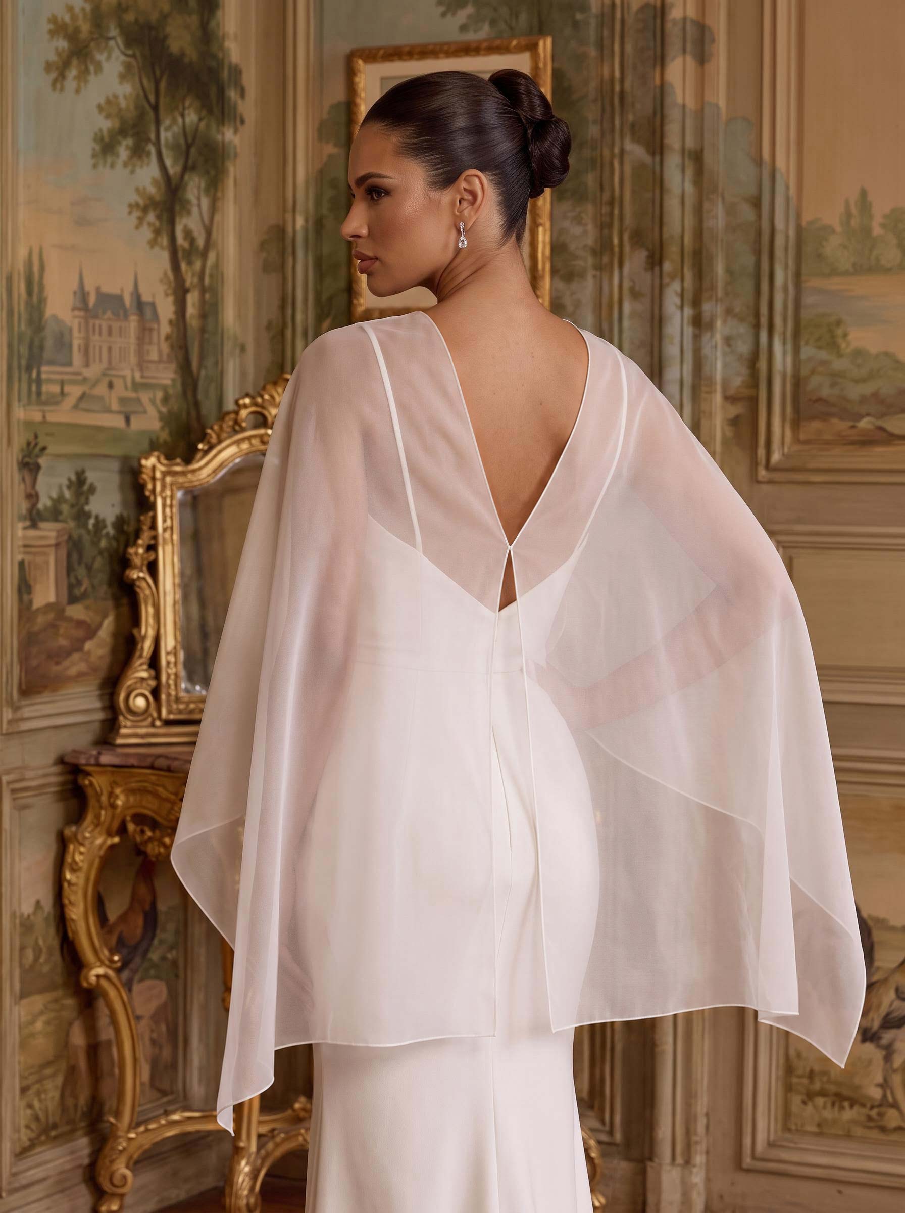 Pullover Chiffon Shawl