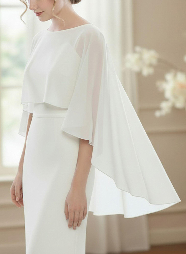 Pullover Chiffon Cape