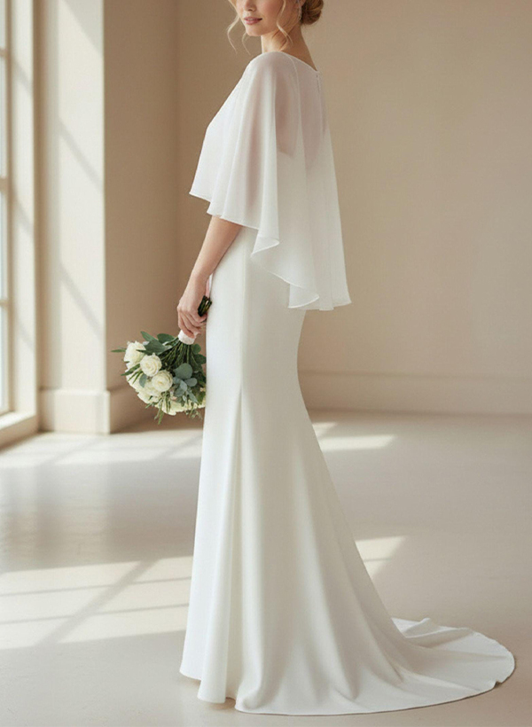 Pullover Chiffon Cape