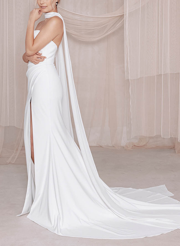 Open Front Chiffon Shawl