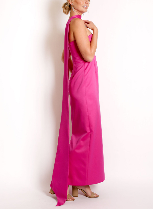 Open Front Satin Shawl