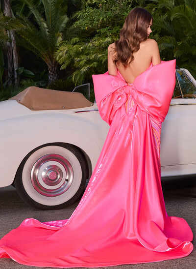 Open Front Liquid Satin Shawl