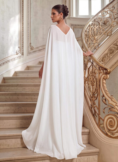 Pullover Chiffon Cape