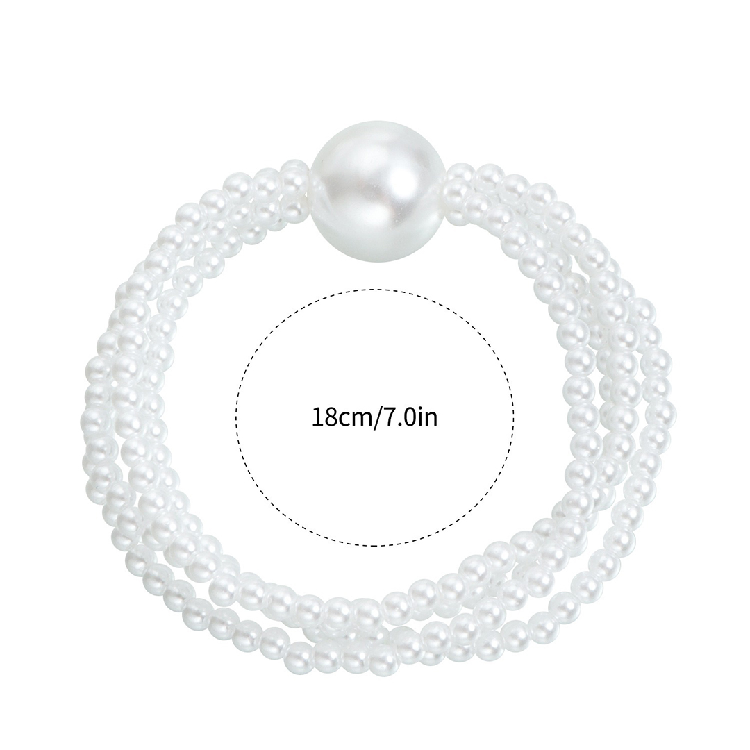 Vintage Multi-Layer Pearl Bracelet
