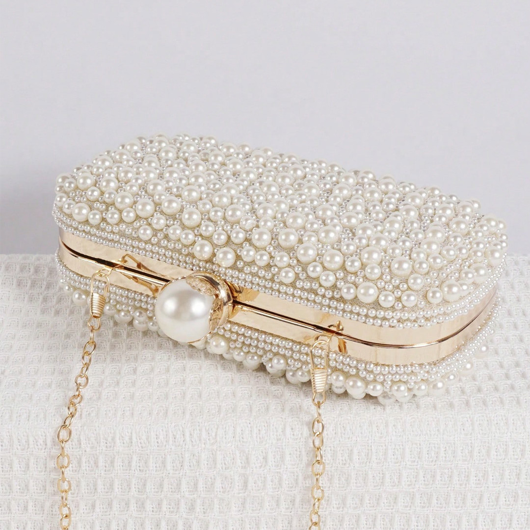 Lmitation Pearl Clutches & Bags For Wedding/Event/Party