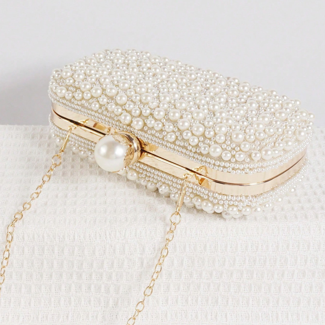 Lmitation Pearl Clutches & Bags For Wedding/Event/Party