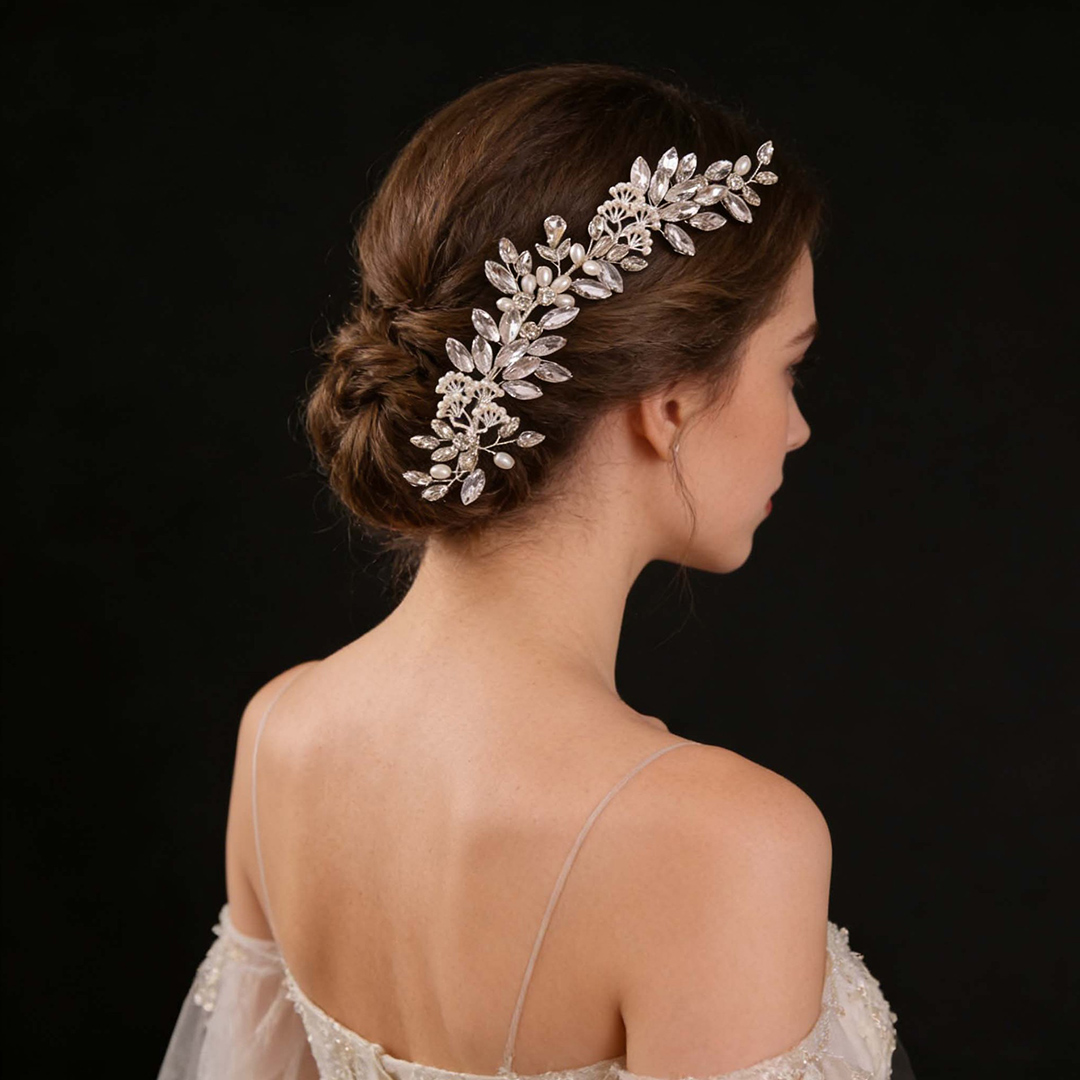 Rhinestones Headbands Bridal Headpiece