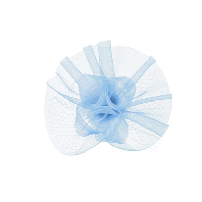 Elegant Floral Mesh Tea Party Fascinator With Clip