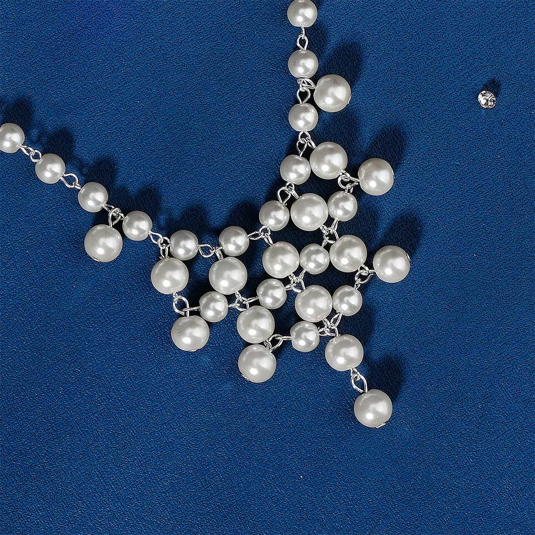 Retro Pearl Multi Layer Tassel Necklaces